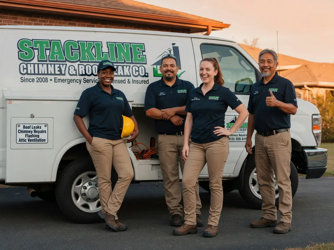 Chimney flashing repair company in Portage, PA